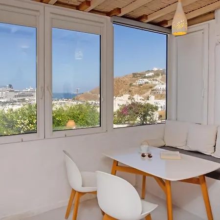 Apartment New Selana Sunset View Studio Mykonos Next To Port *